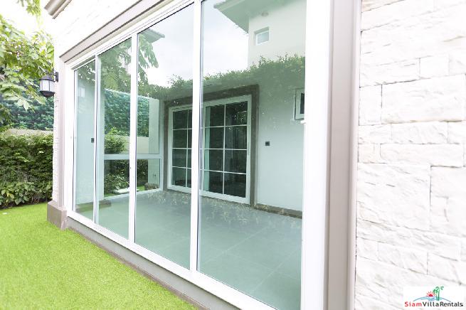 Nantawan Bangna| New Two Storey Four Bedroom House Situated on a Corner Lot in Bangna
