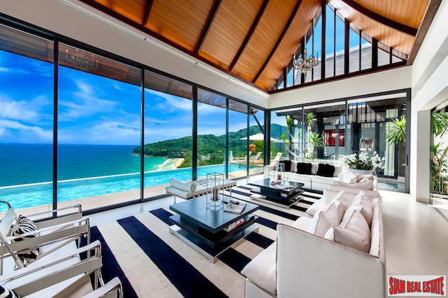 Malaiwana Estate | Breathtaking Sea Views from this Five Bedroom Pool Villa in Nai Thon