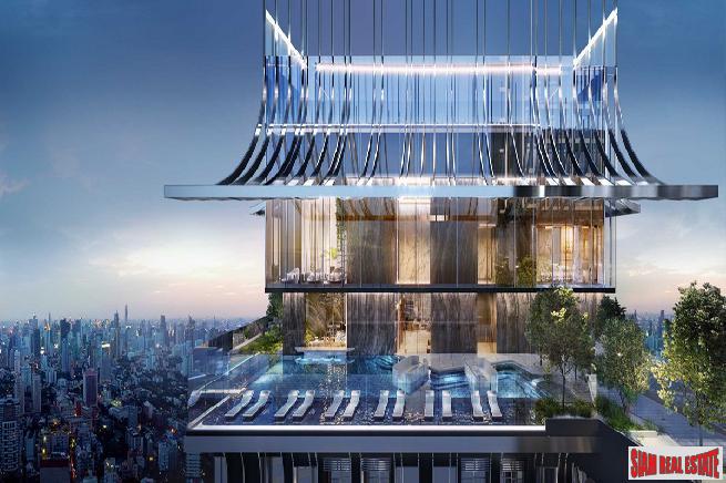 High Tech New Modern One Bed and Duplex Condos in a Park Setting with the Best Facilities at the Heart of Thong Lor, Bangkok-4