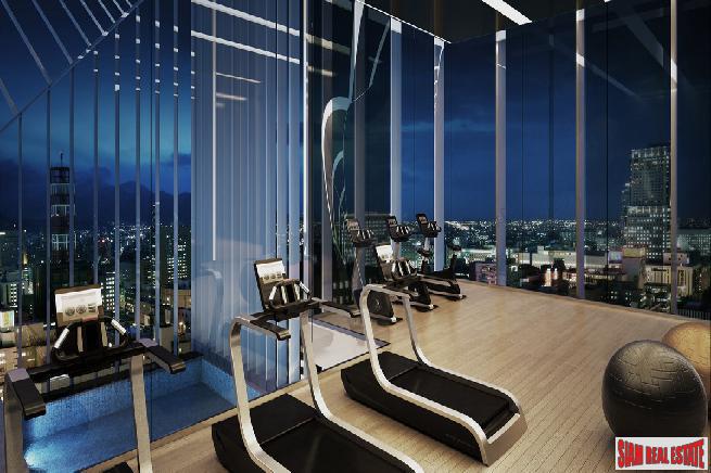 Luxury Two Bed Condos at the Newly Completed Hyde Sukhumvit 11, BTS Nana - 2 Bed Units - Free Furniture!-12