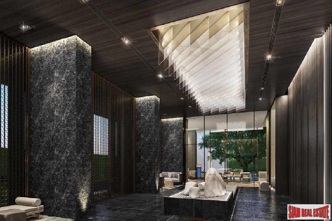 Luxury New Condo Nearing Completion by Japanese and Thai Developers Located between Thong Lor and Ekkamai - Two Bed Units - Free Full Furniture or Cash Discount!-9