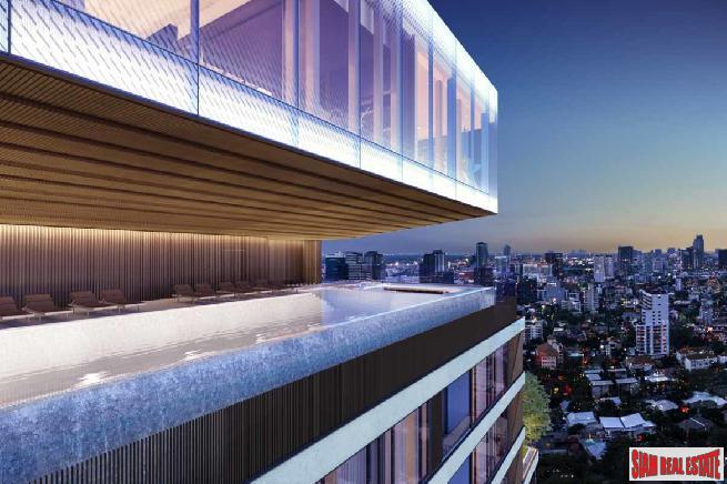 Luxury New Condo Nearing Completion by Japanese and Thai Developers Located between Thong Lor and Ekkamai - Two Bed Units - Free Full Furniture or Cash Discount!-13