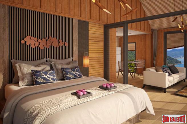 Recently Cmpleted Unique One Bedroom Villas with Spectacular Sea Views in Patong