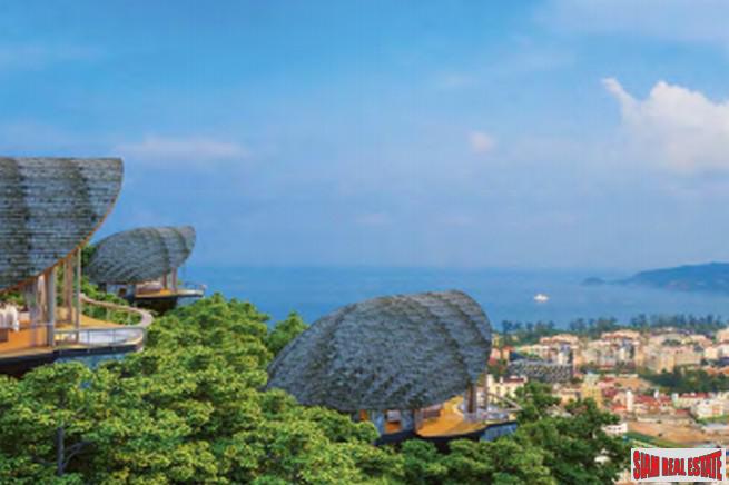 Recently Cmpleted Unique One Bedroom Villas with Spectacular Sea Views in Patong