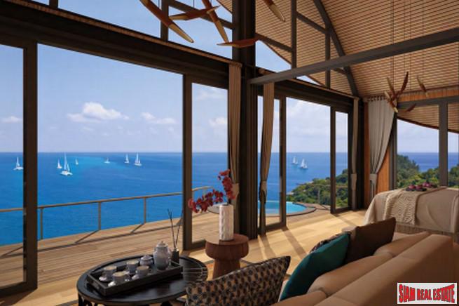 Recently Cmpleted Unique One Bedroom Villas with Spectacular Sea Views in Patong