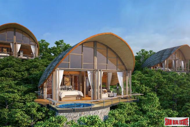 Recently Cmpleted Unique One Bedroom Villas with Spectacular Sea Views in Patong