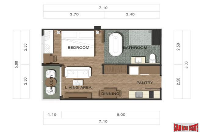 New One Bedroom Condo for Sale in a Tropical and Contemporary Karon Development-3