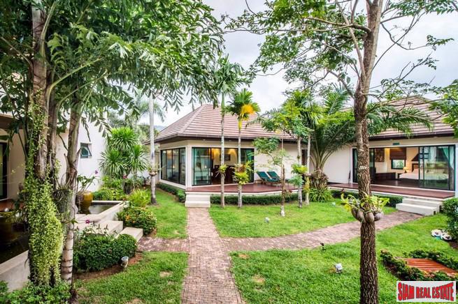 Kamala Nathong | Luxurious Thai-Balinese Style Five Bedroom Pool Villa for Sale