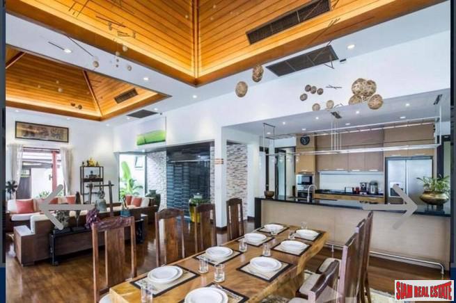 Kamala Nathong | Luxurious Thai-Balinese Style Five Bedroom Pool Villa for Sale