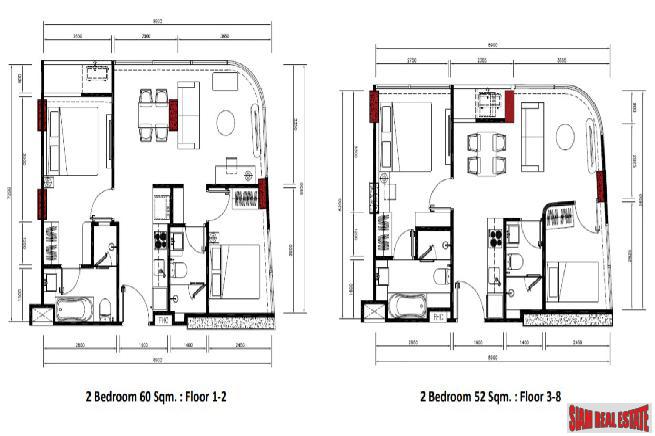 Contemporary Two Bedroom Condos in New Low Rise Development -10% Discount and 5% Rental Guarantee for 3 Years!-29