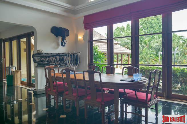 Large and Prestigious Sea View Three Bedroom House for Sale in Rawai