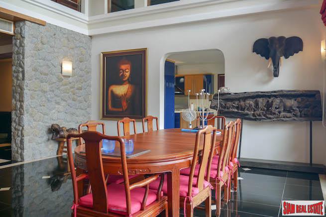 Large and Prestigious Sea View Three Bedroom House for Sale in Rawai