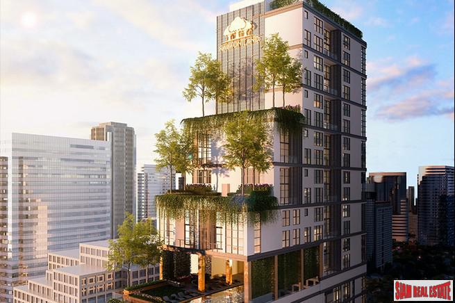 The Loft Asoke | Exceptional 35th Floor City Views from this Two Bedroom Loft Style Condo at Asoke