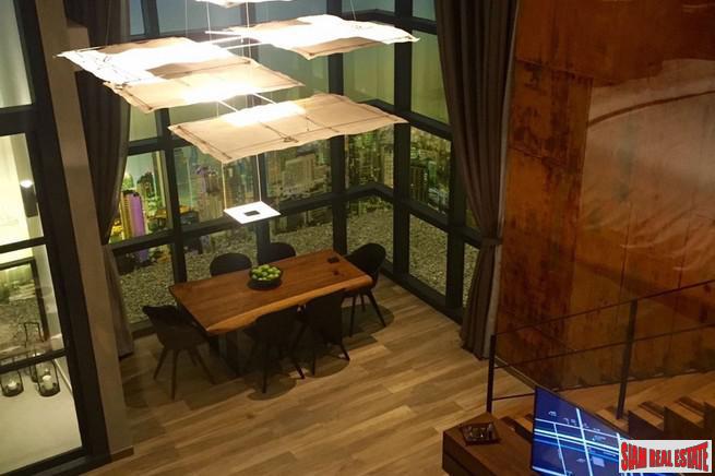 The Loft Asoke | Exceptional 35th Floor City Views from this Two Bedroom Loft Style Condo at Asoke-12