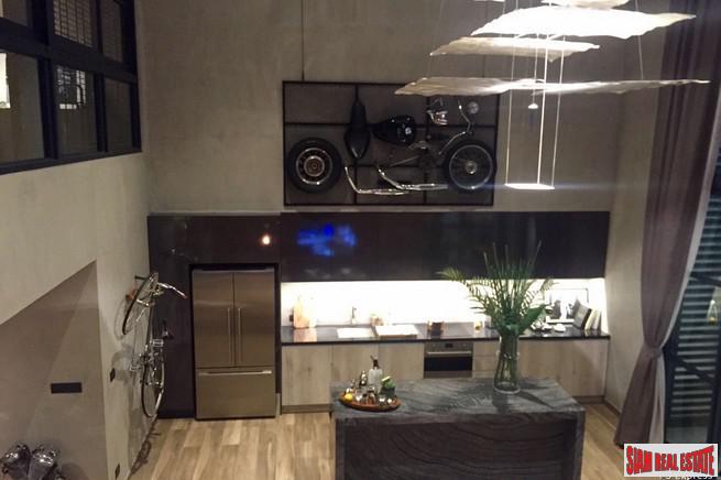 The Loft Asoke | Exceptional 35th Floor City Views from this Two Bedroom Loft Style Condo at Asoke-7