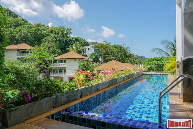 Kata Ocean View Condo | Nice One Bedroom Condo with Amazing Big Buddha Mountain and Partial Sea View