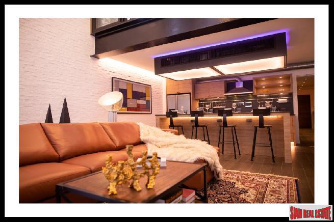 Boutique Low-Rise of Exclusive Modern Industrial Duplex Condos at Sukhumvit 65, Ekkamai-13