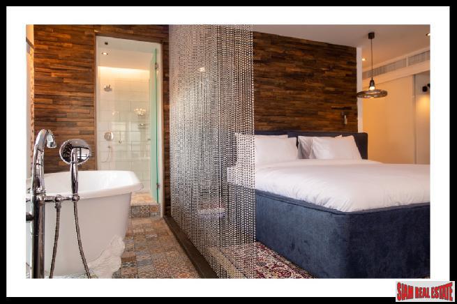 Boutique Low-Rise of Exclusive Modern Industrial Duplex Condos at Sukhumvit 65, Ekkamai-24