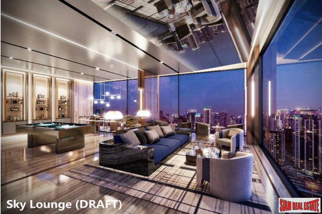 New 55 Storey Project with Ultra Modern Amenities in Phetchaburi - One Bedroom Studio - Thai Freehold Only-7