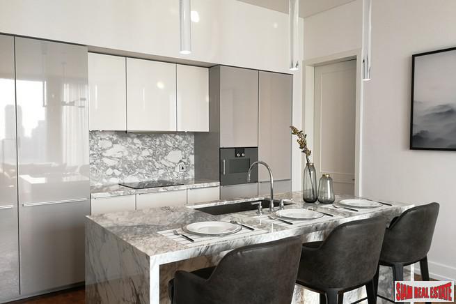The Ritz-Carlton Residences at MahaNakhon | New Modern Two Bedroom Chong Nonsi Condo with Impressive River and City Views-1