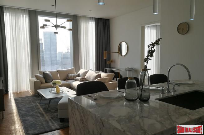 The Ritz-Carlton Residences at MahaNakhon | New Modern Two Bedroom Chong Nonsi Condo with Impressive River and City Views-3