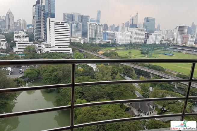 Baan Somthavil | Spacious Two Bedroom with Views of Lumpini Park and Royal Bangkok Sport Club in Ratchadamri-3