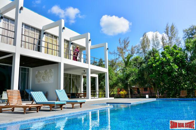 Exclusive Beachfront Eight Bedroom Pool Villa at Mai Khao Beach