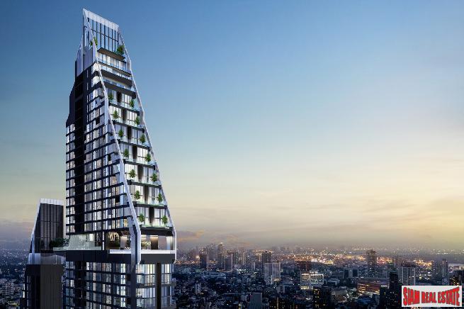New Condo Under Construction | Architectural Masterpiece in one of Bangkoks Hottest Locations - Ekkamai - Two Bed and Two Bed Plus Units - EIA Approved-3