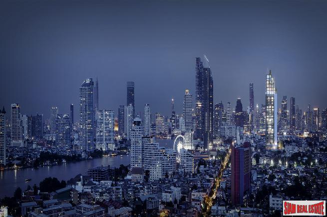 Nearing Completion is this Low Density Luxury Condos suited for Living and Investment at Charoenkrung Road, Sathorn - Last 3 Bed Unit - Discount and 6% Rental Guarantee for 2 Years!-2