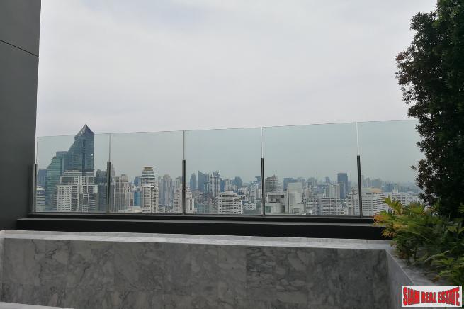 Penthouse with Private Jacuzzi Pool at Newly Completed Luxury Condos at Trendy area of Thong Lor, next to BTS-11