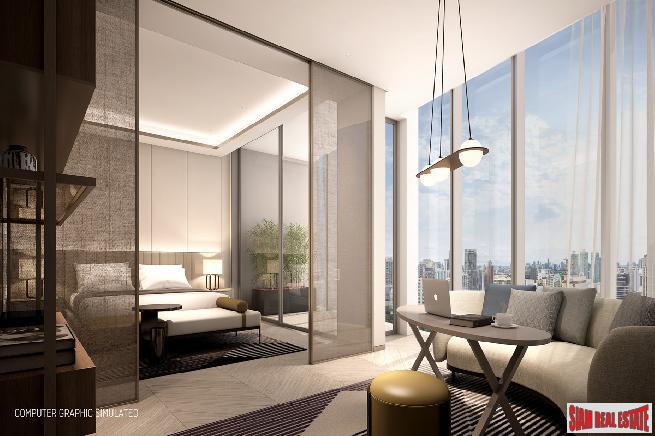 Super Luxury Off-Plan High-Rise Condo in the Best Location at Phrom Phong - Two Bed Units - 10% Discount!-9