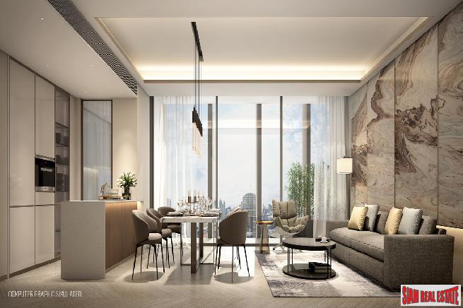 Super Luxury Off-Plan High-Rise Condo in the Best Location at Phrom Phong - Two Bed Units - 10% Discount!-8