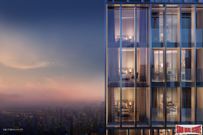 Super Luxury Off-Plan High-Rise Condo in the Best Location at Phrom Phong - Two Bed Units - 10% Discount!-1