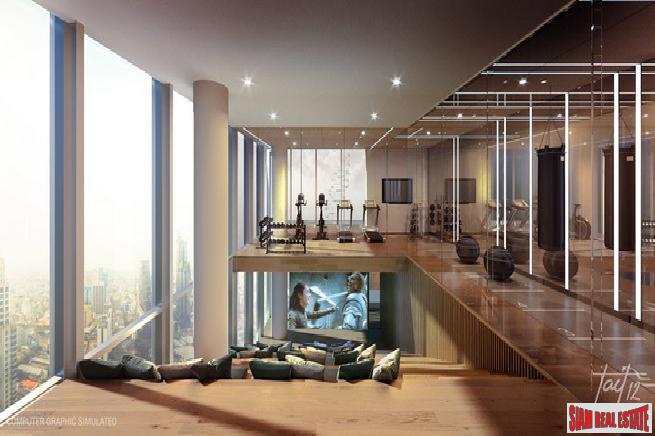 Super Luxury Condo In Construction at Sathorn by Raimon Land PLC and Tokyo Tatemono - 2 Bed Units - 7% Discount!-5