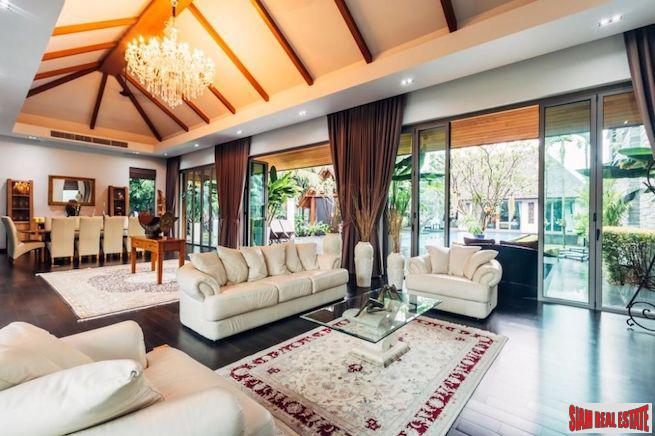 Anchan III | Amazing Five Bedroom Luxury Pool Villa with Three Pavilions in Cherng Talay-7