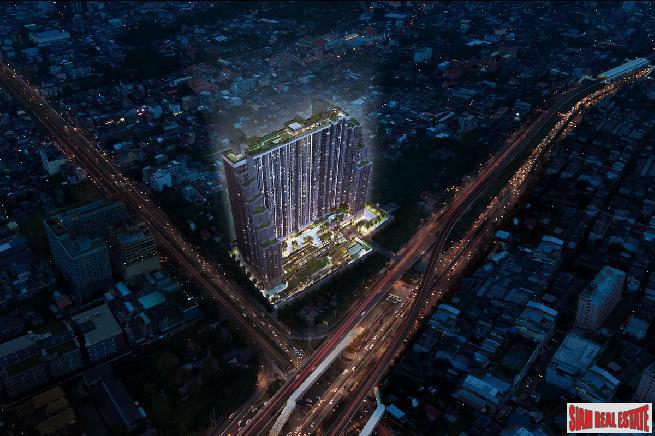 New High-Rise Condo only 150 metres to BTS with Amazing Facilities at Sathorn by Leading Thai Developer - Two Bed Units