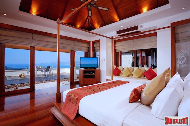 Baan Thai Surin Hill Estate | Amazing Five Bedroom Villa With Andaman Sea Views in an Exclusive Estate