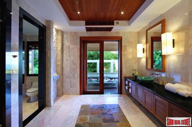 Baan Thai Surin Hill Estate | Amazing Five Bedroom Villa With Andaman Sea Views in an Exclusive Estate