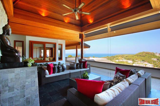 Baan Thai Surin Hill Estate | Amazing Five Bedroom Villa With Andaman Sea Views in an Exclusive Estate