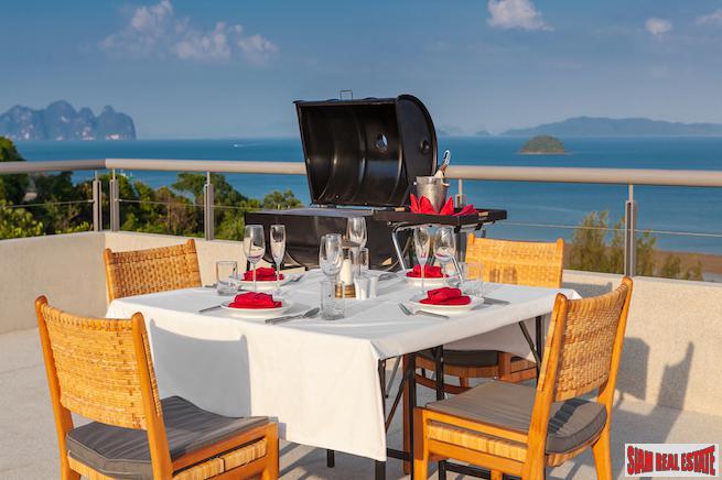 Spectacular Pool Villa Overlooking Beautiful Phang Nga Bay in Ao Po