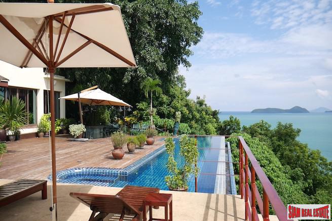 Linda Bay | Incredible Sea Views and Sunsets over Ao Yon Bay from this Seven Bedroom Pool Villa