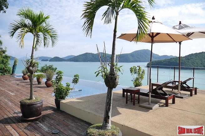 Linda Bay | Incredible Sea Views and Sunsets over Ao Yon Bay from this Seven Bedroom Pool Villa