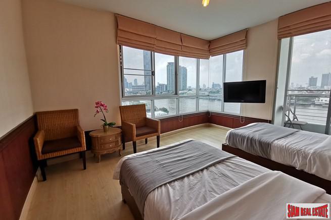 Supalai River Place Condominium | Two Bedroom Corner Unit with Amazing City and Chao Phraya River Views at Krung Thonburi-7