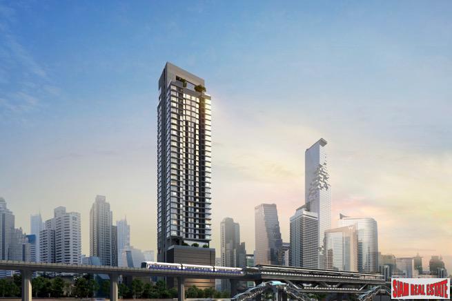 New Super Luxury Condominium in Prime Sathorn Location - One Bedroom-2