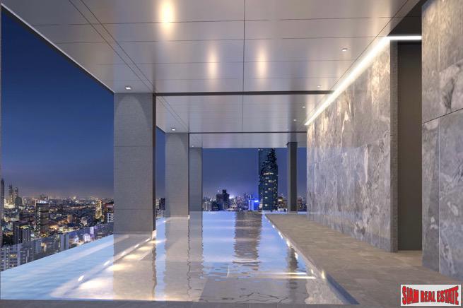 New Super Luxury Condominium in Prime Sathorn Location - Two Bedroom-12