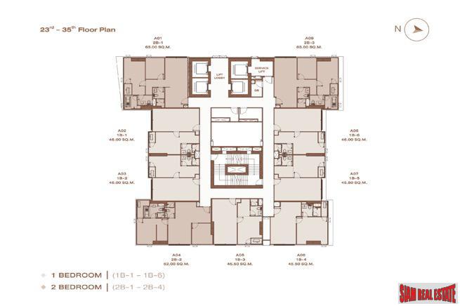 New Super Luxury Condominium in Prime Sathorn Location - Two Bedroom-13