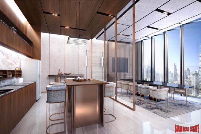 New Super Luxury Condominium in Prime Sathorn Location - Two Bedroom-3
