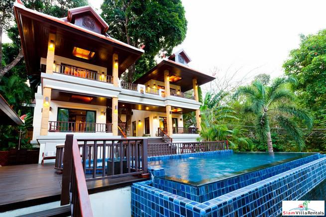 Baan Bua | Magnificent 4 Bedroom Pool Villa For Rent Surrounded by Woods in Nai Harn-0