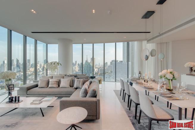 Exclusive Newly Completed Luxury Condo with Spectacular Panoramic Chao Phraya River Views - Two Bedrooms-1