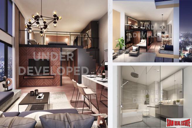 Two Bedroom Duplex Development Built 500 M. from New Orange MRT Line in Rama 9-7